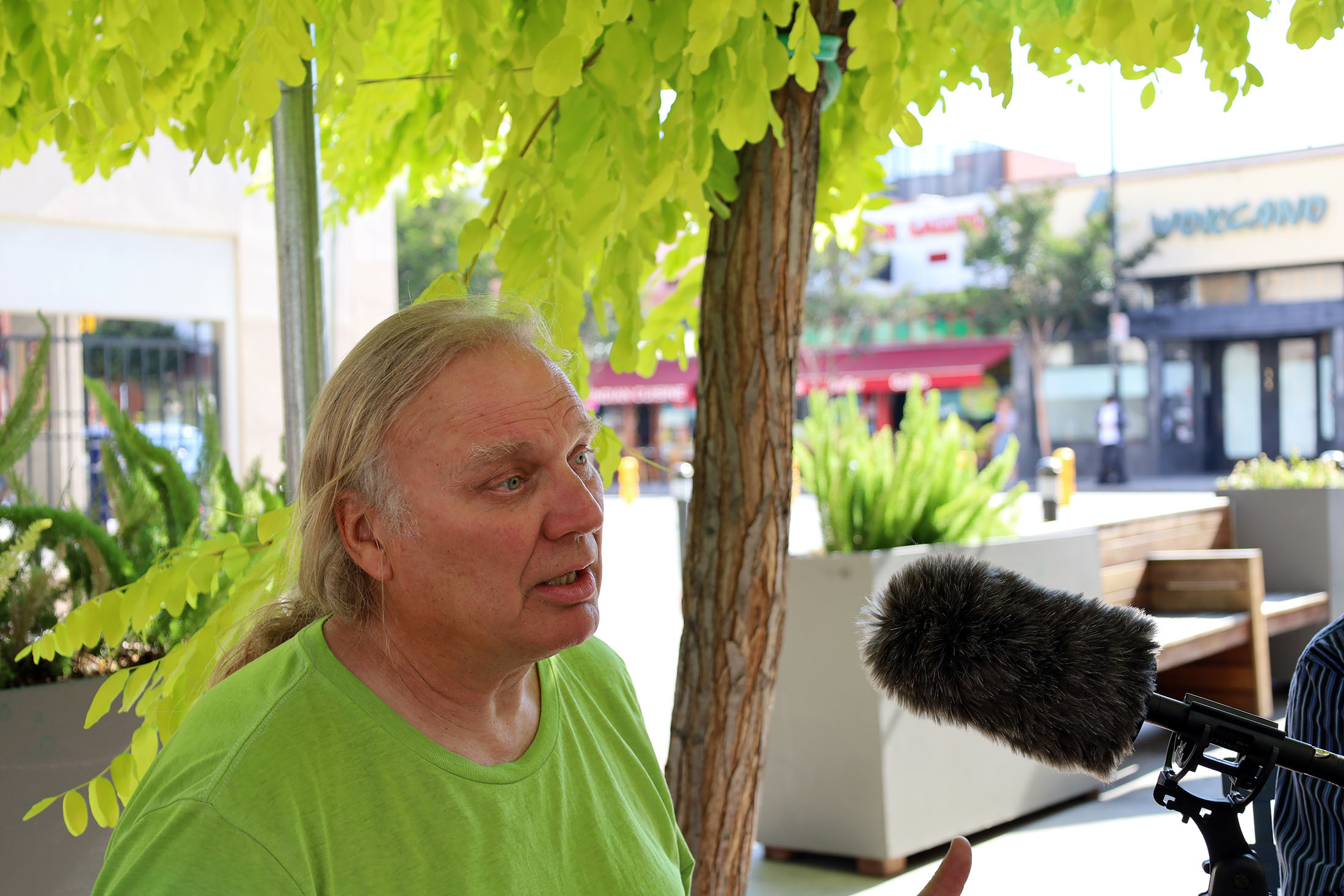 John Hadder in Pasadena, California, in June 2023. Photo by Juan Rubio.
