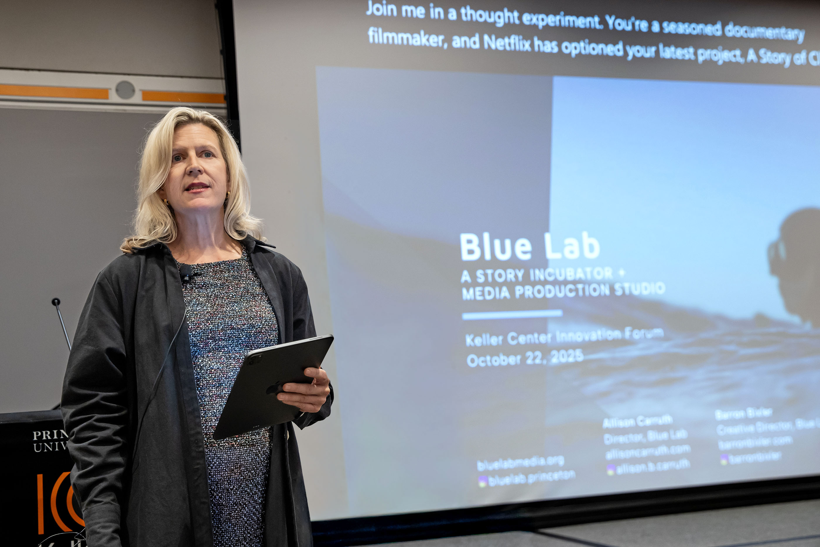 Blue Lab wins first place at the 2025 Keller Center Innovation Forum ...